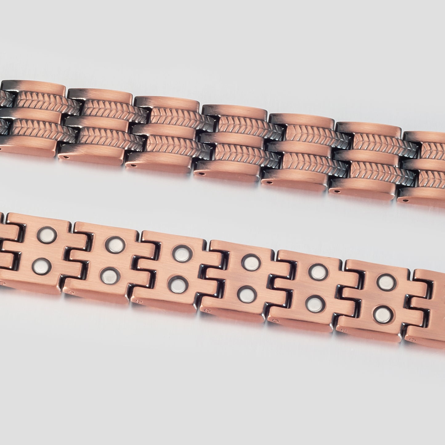 Wollet Magnetic Therapy Copper Bracelet with 3500 Gauss Magnets