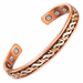 WOLLET Heavy Duty Copper Magnetic Bracelet for Men