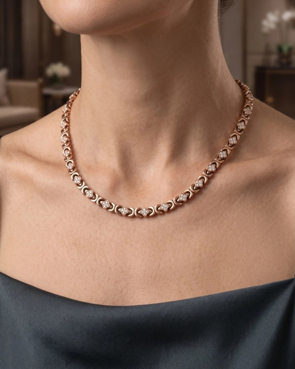 WOLLET Women's Dainty Gold Necklace for Women | Simple Luxury Jewelry Collection