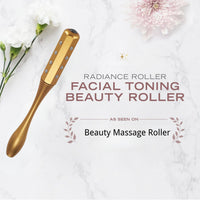 Wollet 30 Germanium Stone Facial Massage Roller – Lymphatic Drainage Anti-Aging Skin Lifting Beauty Tool