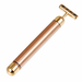 Luxury T-Bar Facial Massager – Premium Copper Finish Skin Sculpting Beauty Tool for Face Lift & Relaxation