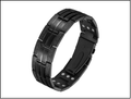 Wollet Black Titanium Magnetic Bracelet Crafted for Strength. Designed for Style.