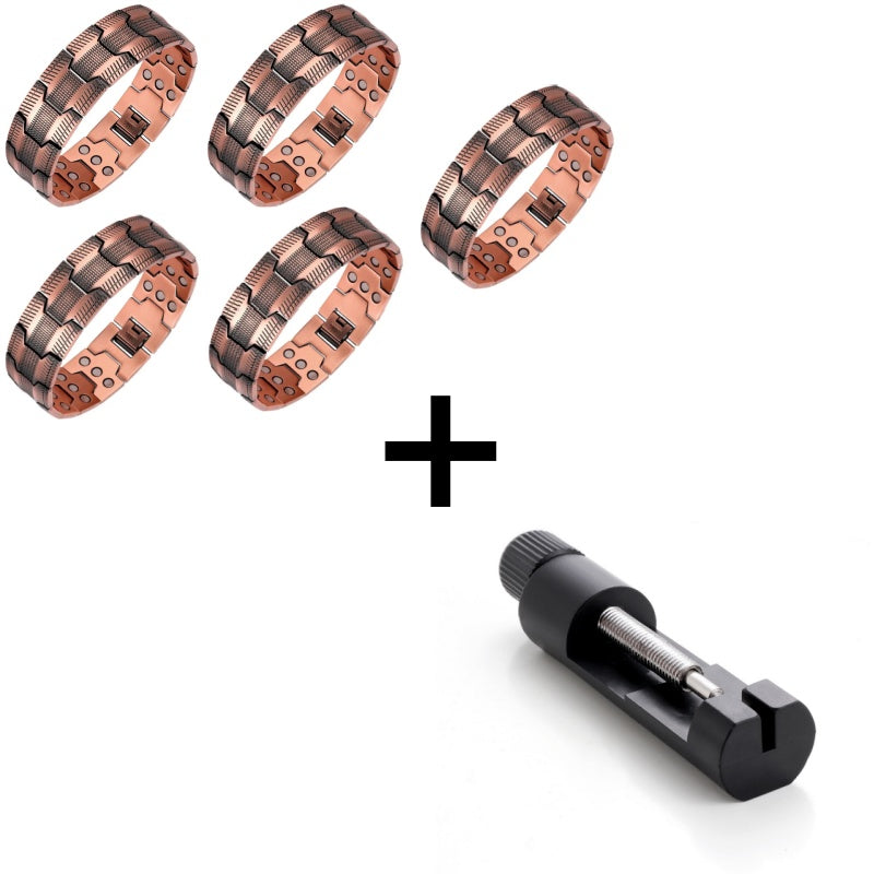 Bracelet magnétique en cuivre - Soulage la fatigue et favorise la circulation sanguine💖💖