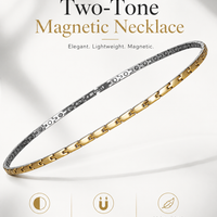 WOLLET Two-Tone Magnetic Dog Collar