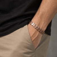 Wollet Men’s 99.95% Pure Copper Magnetic Bracelet