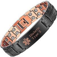 Wollet copper magnetic bracelets for men is made of 99.99% pure copper