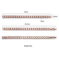 Wollet Men's Strength Magnetic Therapy Bracelet