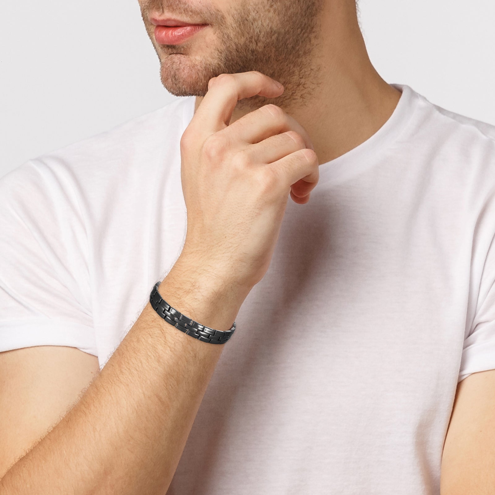 Wollet Magnetic Therapy Copper Bracelet with 3500 Gauss Magnets