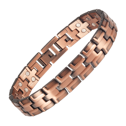 Wollet Magnetic Therapy Copper Bracelet with 3500 Gauss Magnets