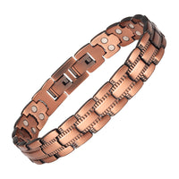 Wollet Magnetic Therapy Copper Bracelet with 3500 Gauss Magnets