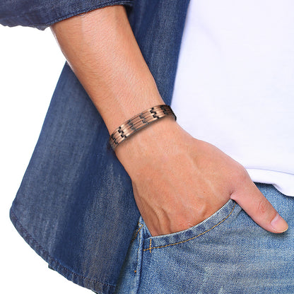 Wollet Magnetic Therapy Copper Bracelet with 3500 Gauss Magnets