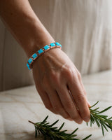 Women’s Ultra Strength Magnetic Bracelet (Square Stone)