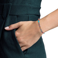 Wollet Magnetic Pure Copper Bracelets for Women, Turquoise Bracelets