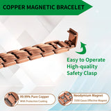 Wollet Cross Copper Bracelet for Men