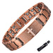 Wollet Cross Copper Bracelet for Men