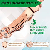 Wollet  Copper Magnetic Bracelets  for Women