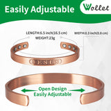 WOLLET Magnetic Bracelet with Vintage Design