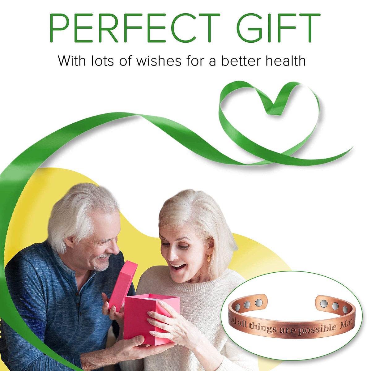 WOLLET Women’s Copper Magnetic  Bracelet