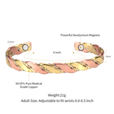 WOLLET Magnetic Bracelet with Vintage Design