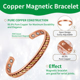 WOLLET Magnetic Bracelet with Vintage Design
