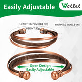 WOLLET Magnetic Bracelet with Vintage Design