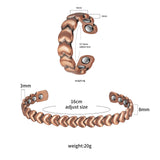 WOLLET Magnetic Bracelet with Vintage Design