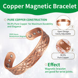 WOLLET Magnetic Bracelet with Vintage Design