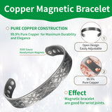 WOLLET Magnetic Bracelet with Vintage Design