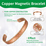WOLLET Magnetic Bracelet with Vintage Design