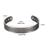 WOLLET Magnetic Bracelet with Vintage Design