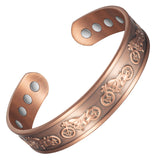 Wollet 6.5" Pure Copper Bracelets for Women Men