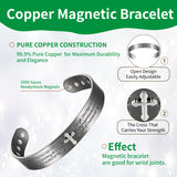 WOLLET Magnetic Bracelet with Vintage Design