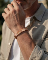 WOLLET 99.95% Pure Copper Magnetic Bracelet for Men