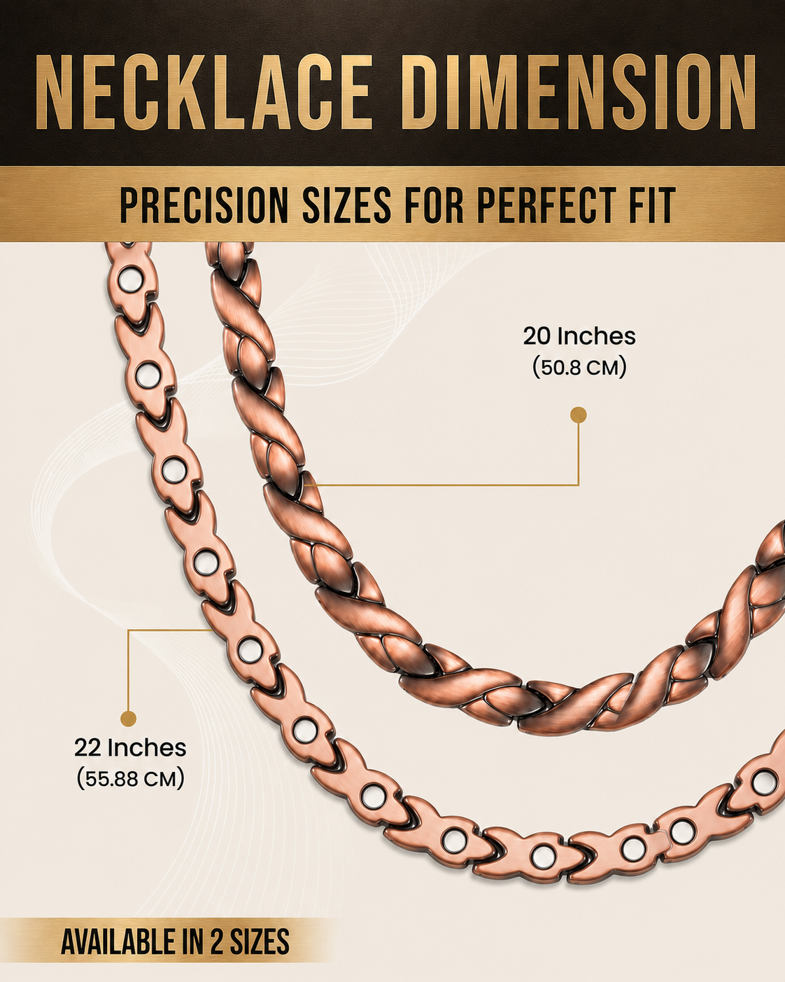 WOLLET Women's Vintage Inspired Gold Chain Necklace | Chic Jewelry for Daily Wear