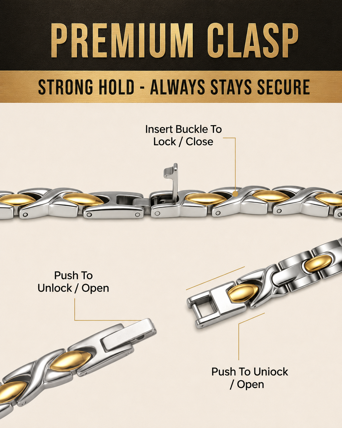 Titanium bracelet