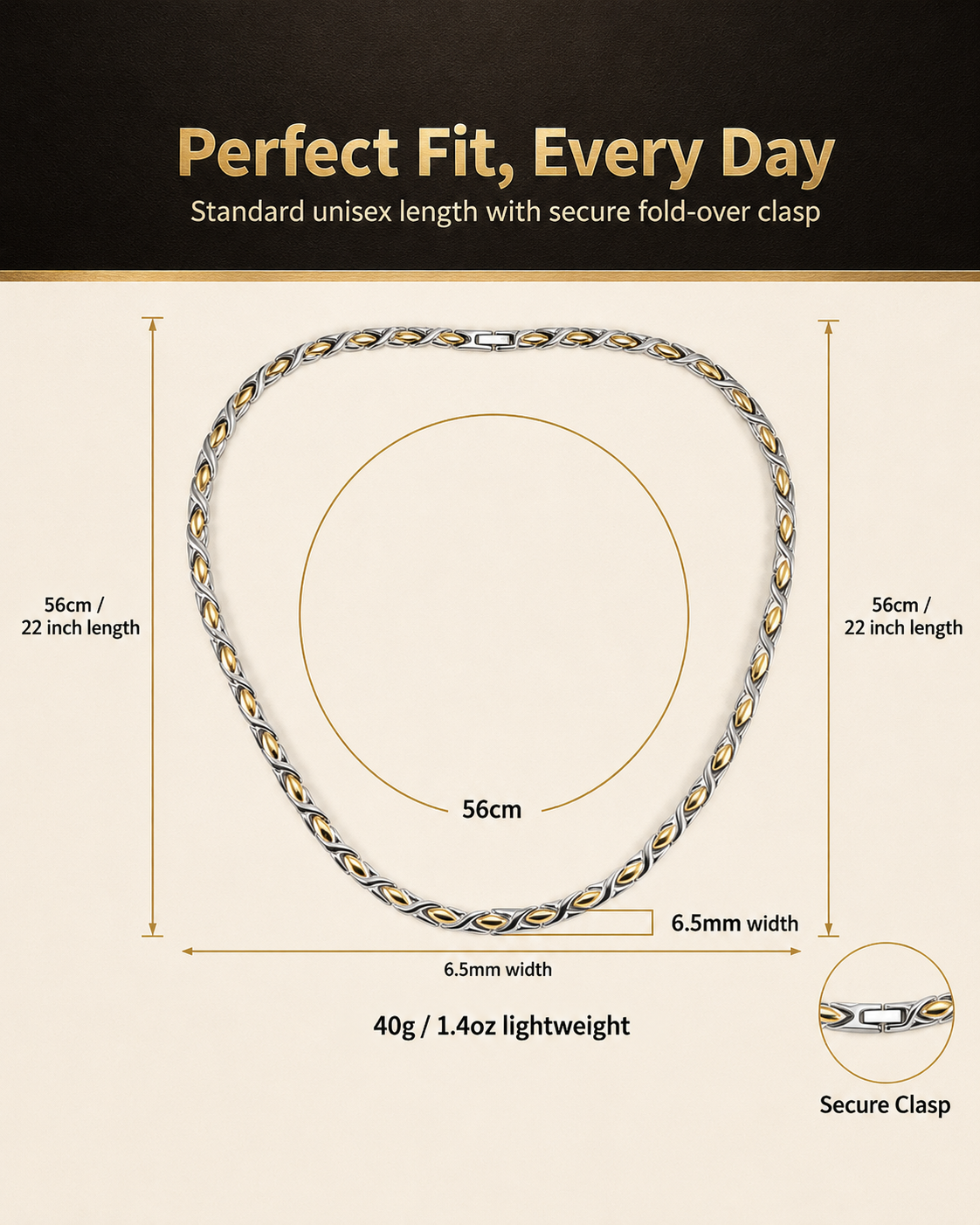 Titanium bracelet
