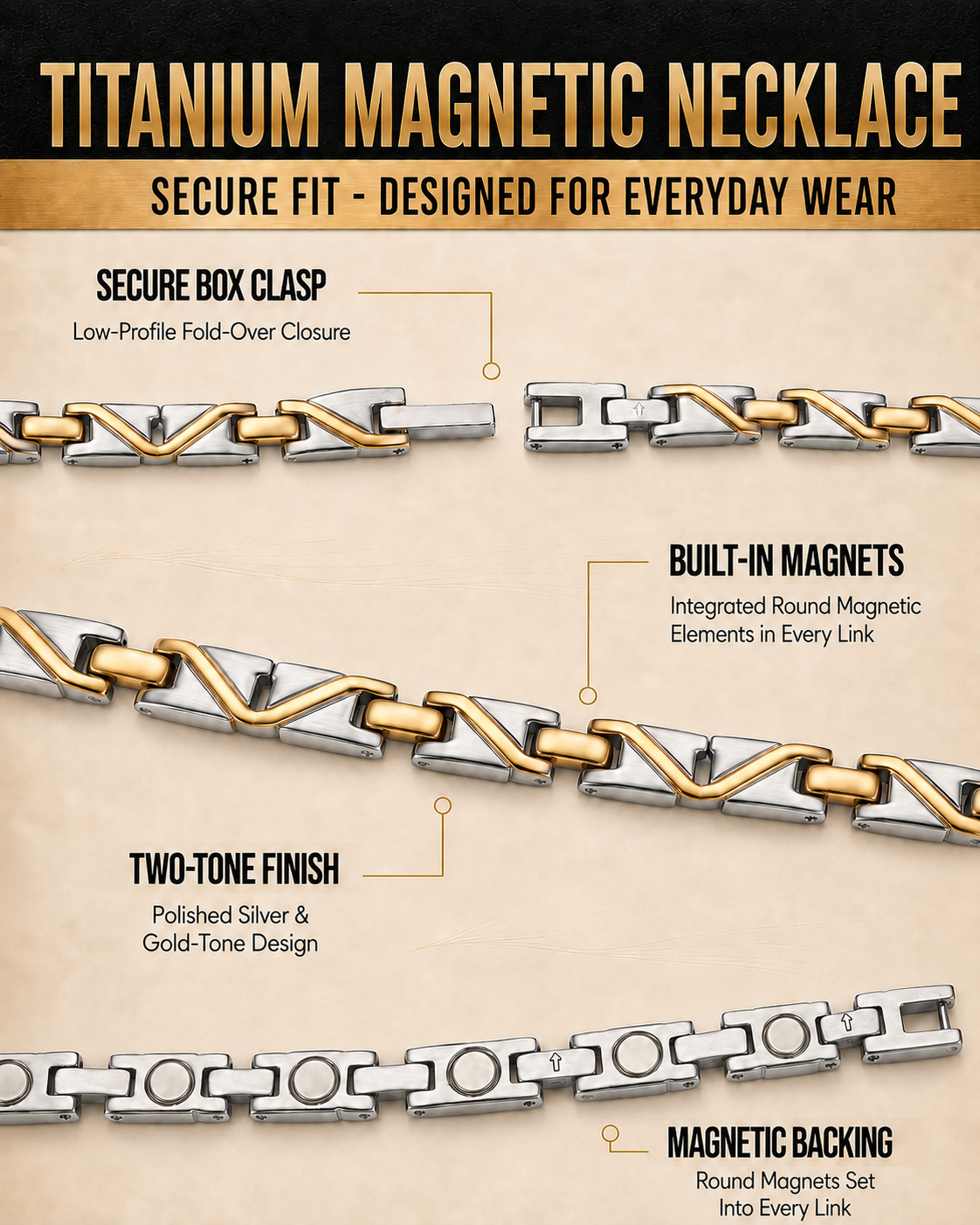 Titanium bracelet