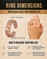 Wollet Men's Copper Ring – Classic Style Jewelry Gift