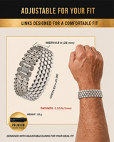 WOLLET Premium Titanium Magnetic Bracelet for Men