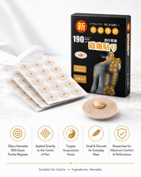 WOLLET Magnetic Acupressure Patches – 800 Gauss Hematite Magnets Kit