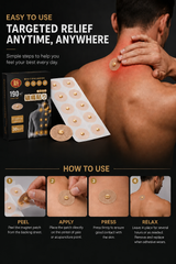 WOLLET Magnetic Acupressure Patches – 800 Gauss Hematite Magnets Kit