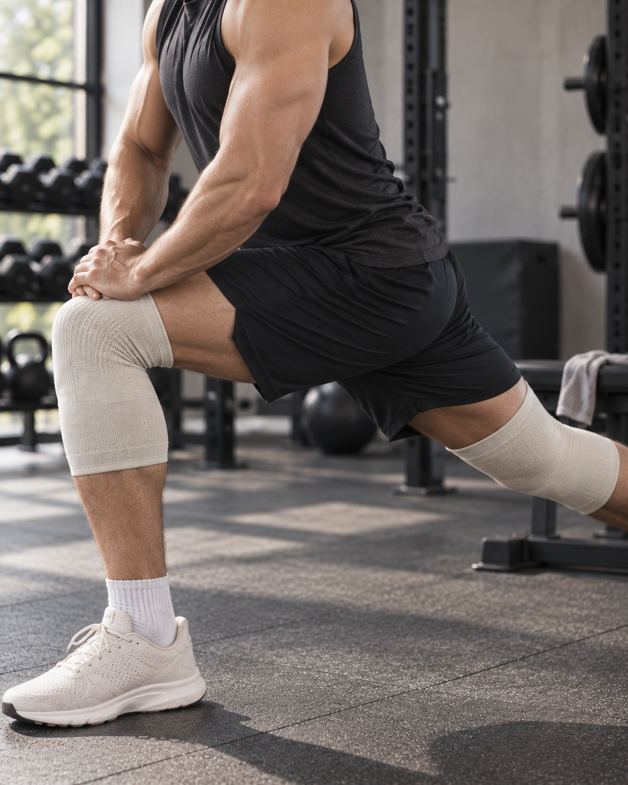 Magnetic Therapy Knee Compression Sleeves (Pair)