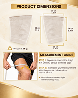 Magnetic Therapy Knee Compression Sleeves (Pair)