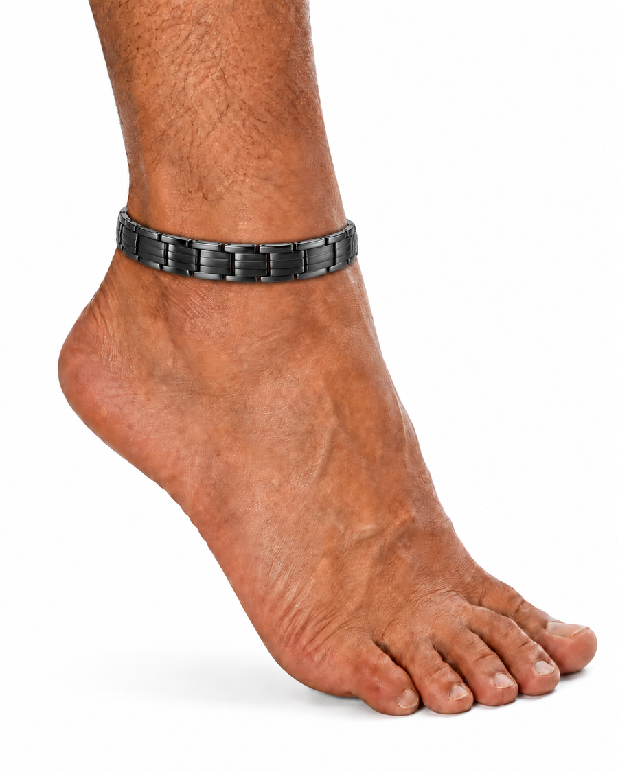 WOLLET Ultra Strength Copper Magnetic Therapy Anklet
