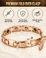 Wollet Women’s Ultra Strength Magnetic Bracelet