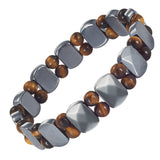 MAX Strength Magnetic Hematite & Copper Bracelet Double Row