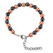 MAX Strength Magnetic Hematite & Copper Bracelet Double Row