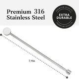 Wollet Magnetic Water Stir Wand for Magnetized Drinking Water, Set of 2
