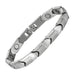 WOLLET Men's Stainless Steel Magnetic Bracelet