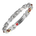 Wollet Stainless Steel Medical Alert ID Bracelets for WoMen, Engraved Myasthenia Gravis